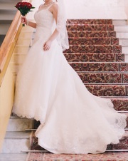 Дизайнерское свадебное платье Malinelli Nemona